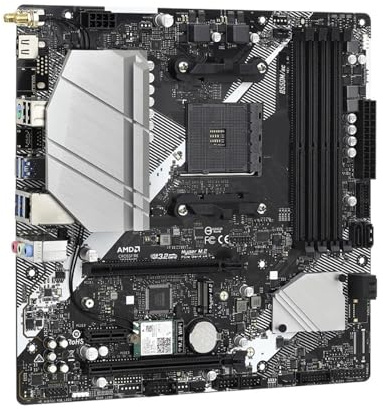 Placa Base Fit For ASRock B550M/AC Compatible con Ryzen 9 5900X 3900X 7 5800X3D 5 5600X CPU AMD B550 DDR4 HDMI MATX AM4