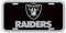 NFL Oakland Raiders Nummernschild, Team-Farbe, Einheitsgröße