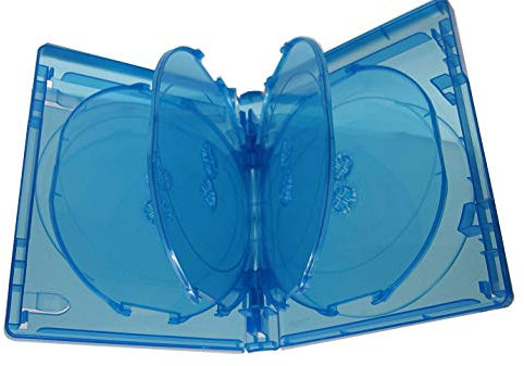 New 1 Viva Elite Blu-ray Multi Case 8 Tray (Holds 8 Discs) 25mm Replacement Box