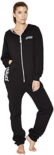 Jumpin Erwachsene Jumpsuit Original, Black, Schwarz, L, 10001