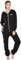 Jumpin Erwachsene Jumpsuit Original, Black, Schwarz, L, 10001