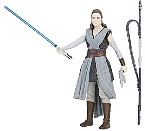 Star Wars C1504EL2 Rey (Jedi Training) Force Link Figure