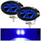 Biqing 2PCS 20W Luce Blu di Sicurezza per Carrelli Elevatori,12V 24V Spia Lampada Magazzino per la Luce del Lavoro del Trattore del Camion Offroad LED