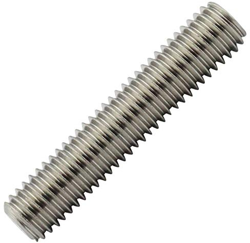 D2D | VPE: 10 Stück - Gewindestifte - Größe: M2 x 6 mm - nach DIN 913 mit Innensechskant (ISK) und Kegelkuppe aus Edelstahl A2 / V2A - Madenschrauben