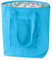 noTrash2003 Faltbare Einkaufstasche mit Etui - leicht und stabil - mit Innen Aluminiumbeschichtung Kühlfunktion in 6 attraktiven Farben (Hellblau)