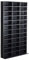 528 DVD/1116 CD Adjustable Storage Rack Shelf Book Display Tower Wood Unit Living Room (Black)