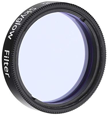 pour Filtre Lunaire télescope skywatcher Yctze Filtres de télescope, Alliage Optique en Aluminium, Filtre de Lueur de Ciel en Verre Optique et de Lune pour oculaire de télescope réduisant la Pollutio