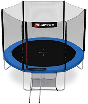 Hop-Sport Sicherheitsnetz für das Gartentrampolin 244-490 cm innenliegend außenliegend Ersatznetz Outdoor Trampolin 305 cm 3 außen