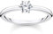 THOMAS SABO Ring weißer Stein silber 925 Sterling Silber TR2313-051-14-60