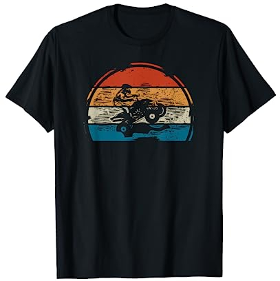 Quadfahrer Motiv, Quad-Bike ATV 4x4 Design, Herren T-Shirt