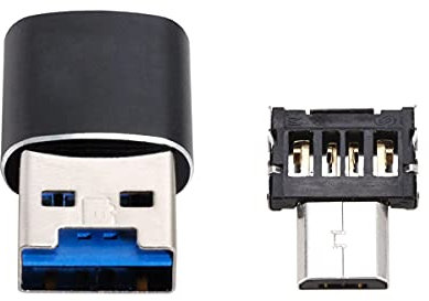 xiwai Lector de tarjetas USB 3.0 a Micro SD SDXC TF con adaptador OTG micro USB de 5 pines para tableta/teléfono celular