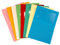 ARKRAFT Cartelle documenti ufficio con finestra formato A4 confezione da 8 (8, Multicolor)