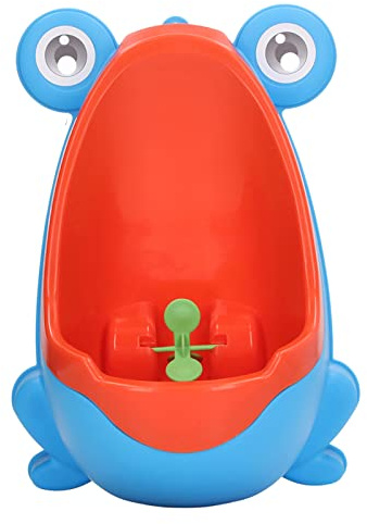 Urinoir Pee Trainer, Urinoir Mural pour Enfants Efficace avec Ventouse pour Salle de Bain (Bleu)