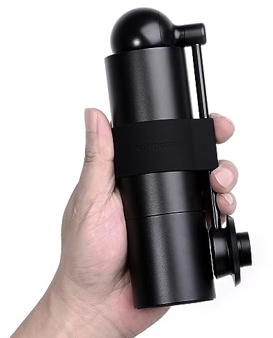 Normcore Manual Coffee Grinder V3 - Hand Coffee Grinder with Stainless Steel 38mm Contemporary Conical Burr - Adjustable Settings - For Aeropress, Espresso, Pour over, French Press