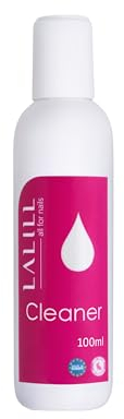 LALILL Cleaner ongles degraissant 100 ml - Dissolvant vernis semi permanent - Degraissant ongle semi permanent, hybrides, gel ongle UV et pinceaux - Nettoyant UV pour vernis à ongles en gel