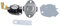 Fvoagaou Trockner Kit 3387134 Hochgrenz Thermostat 3392519 Thermische Sicherung des Trockners 3977393 Trennschalter 3977767 Fahrrad Thermostat für WäSchetrockner Von