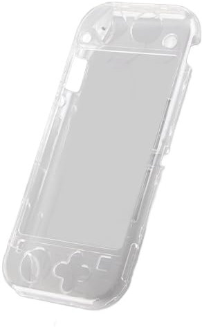 Carcasa Protectora con Agarre para Consola de Juegos, Cubierta Trasera de Protección Dura Transparente y Ligera, Accesorios Protectores Antiarañazos para Switch Lite, Cubierta