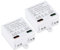 2 Pcs Led Trafo 12v, Trafo 230v Auf 12v Led, Led Netzteil Treiber Transformator, Transformer Mini Led Transformator, LED Trafo Mini 12V/DC für 12V LED LeuchtenTrafo 230v Auf 12v Ip67 Dosentrafo