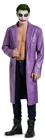 Suitmeister Herren Joker Anzug - Offiziell lizenziertes Fasching, Halloween & Karneval Kostüm - für Partys & Parade