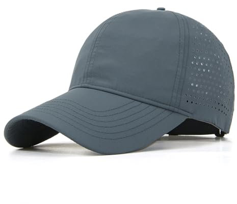 YAMEE Sommer Cap Unisex Mesh,Baseball Cap Herren Atmungsaktiven,Basecap Herren Schnell Trocknend,Schirmmützen für Herren Sonnenschutz,Hüte für Herren Sommer Kappe Outdoor