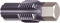 Hazet 4683-18 Gewinde-Nachschneider, M18 x 1,5, für Abgastemperatur-Sonden, 13 mm Außen-Sechskant, 42 mm Länge, für Mercedes-Benz, Audi, Porsche, BMW, VW, Führungsbolzen und Reinigungsnuten