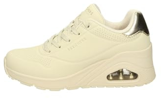 Skechers Damen 117027Sneaker | Luftgekühlter Memory-Schaum, maschinenwaschbar, Skech-Strick-Obermaterial, hochflexible Ultra-Flex-Zwischensohle und
