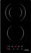 IsEasy Plaque Vitrocéramique 2 Feux Encastrable, Plaque de Cuisson Electrique 3200W, Minuterie, 9 Niveaux de Puissance, Verrouillage Enfant, Zones Duales