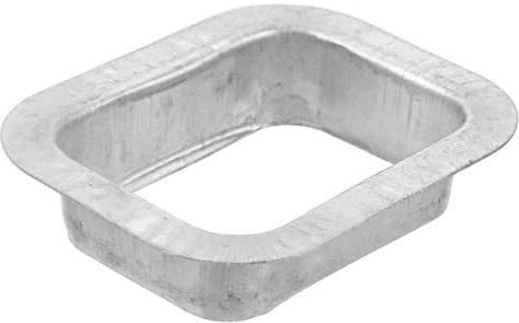 Aluminiumlegierung Dachrinnenablauf Connector für Außenbereich Silber