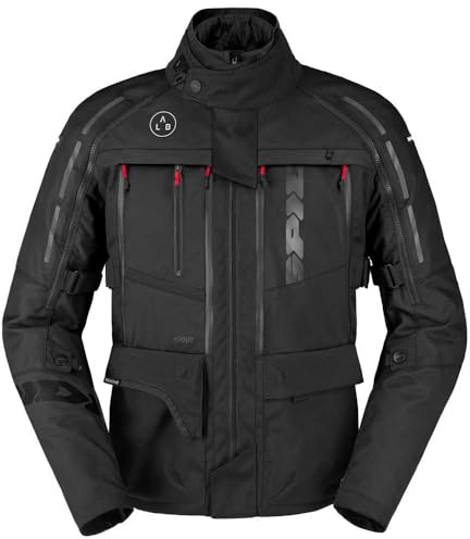 SPIDI 4 Season V3 H2Out wasserdichte Textil Jacke, schwarz, M | H2Out