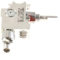 FIGEVIDA Rubinetto semirapido 2kw per piano cottura a gas Compatibile per BEKO 123261061 C00876185