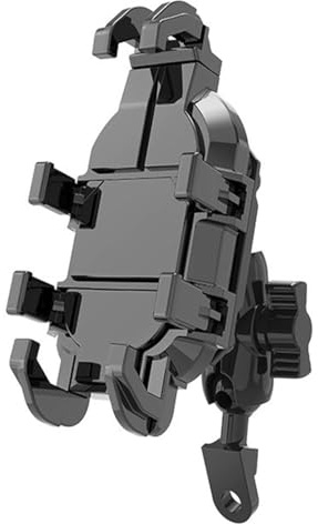 Motorcycle Phone Mounts for Harley Davidson Iron 883 1200 2020 2021-2025,Eight Locking Claws Shock-absorbing 360° Rotatable Adjustable Motorbike Phone Holder