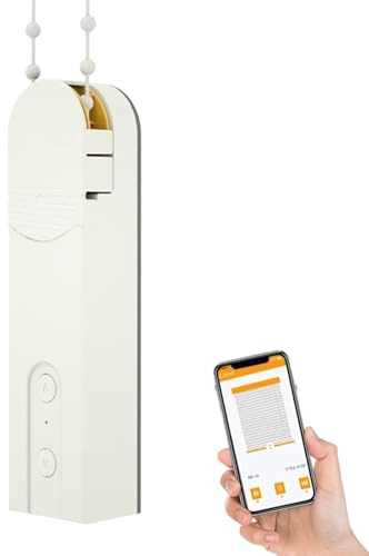 Apri tende motorizzate con telecomando e attivazione vocale - Macchina per tende senza fili per tende veneziane, verticali e cellulari