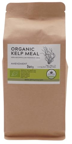 ALMICANNA: Organic Kelp Meal 700g - Bio Kelpmehl für Cannabis Pflanzen - Für KompostTee und als Amendment im Living Soil