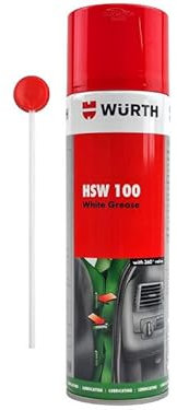 WURTH HSW 100 - WHITE SPRAY GREASE - 500ML