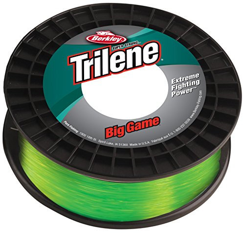Berkley Trilene Big Game Monofile Angelschnur, 40LB | 18,2kg, 600m, Solar