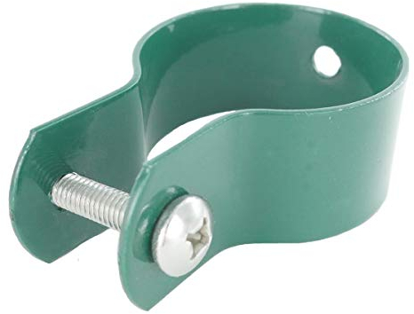 INDUTEC Strebenschelle Ø50 mm - grün - Zaunstrebe Schelle