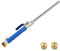 High Pressure Power Washer Wand, Hydro Jet Water Hose Nozzle,Watering Sprayer Cleaning Tool, Wand Lance for Gutter Patio Car Pet Window Glass Blue