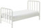 Vipack Bett, Metall, Weiß, 90 x 200 cm