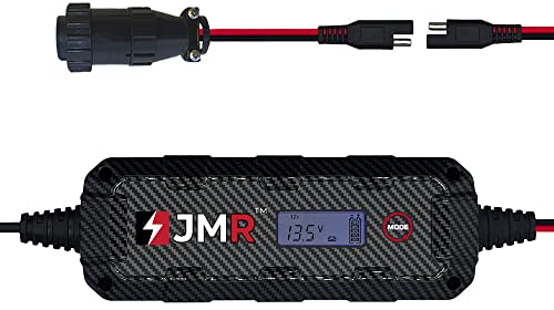 JMR Battery Charger for Rolls-Royce Silver Seraph Corniche Park Ward Trickle Charger Conditioner Maintainer (3-Pin Port, UK Plug, No Lithium Mode)