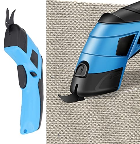 Elektrische Schere, elektrische 5-V-Schere zum Basteln, Nähen, Karton, Teppich, Scrapbooking, wiederaufladbare USB-Schneideschere