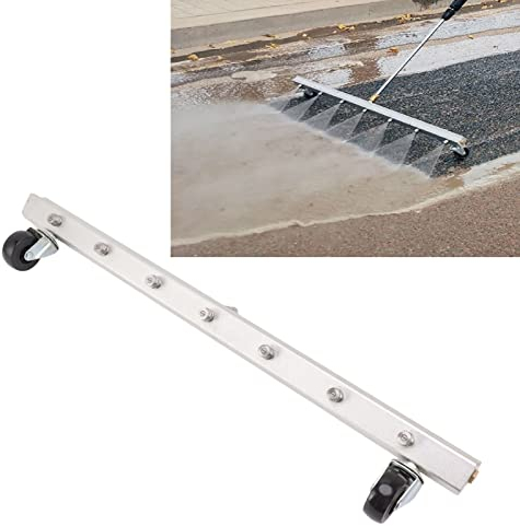Tonysa 25.59 Inch Pressure Washer Water Broom, 7 Holes 4000psi Undercarriage Pressure Washer Attachment, 65cm 1/4 Quick Connector Undercarriage Cleaner, Cleaner