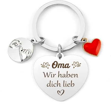 Irrigao Oma Geschenk, Geschenke für Oma, Schlüsselanhänger Oma, Oma Geschenke zum Geburtstag, Geschenkideen für Oma Personalisierte, Weihnachtsgeschenke Oma, Weihnachten Geschenke für Oma