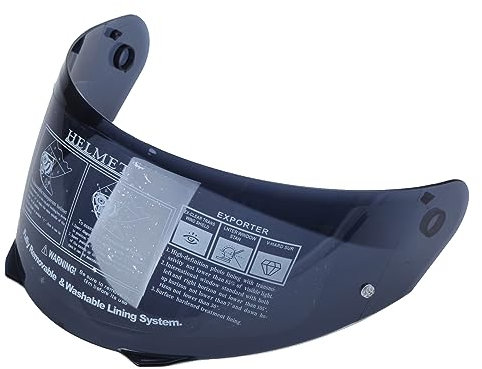Itkcozcg Verbesserte Helm Visier Objektiv Windschutzscheibe Ersatz Helm Schild Passend Für HJ-33 I90 Langlebig