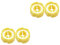 WHAMVOX 4pcs Inflatable Life Vest Bobbin Pills Automatic Inflator Device Water-soluble Trigger Tablets for Emergency Use Lightweight Portable Accessories