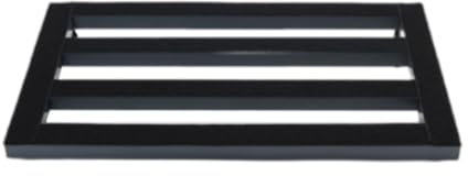 Luwecf Pedaliera effetto chitarra, staffa effetti, pedaliera, alluminio, per chitarra elettrica, 50x30 Cm
