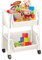 Multi-Tier Rolling Cart Organizer | Storage Drawers On Wheels | Ideal For Books, Toys, Stationery & Snacks | Kitchen Trolley For Small Rooms And Narrow Spaces