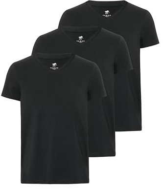 T-Shirts im 3er-Pack mit V-Ausschnitt