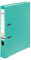 Original Falken PP-Color Kunststoff-Ordner. Made in Germany. 5 cm schmal DIN A4 Pastell-Farbe türkis Ringordner Vegan Aktenordner Briefordner Büroordner Plastikordner Schlitzordner