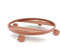 Round plant pot trolley with wheels - cm. 25 Cotto Tile -