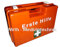 Leina-Werke 38001 Verbandskasten aus robustem ABS-Kunststoff - Orange - Inhalt ÖNORM Z 1020 Typ I - Mit Erste-Hilfe Aufschrift